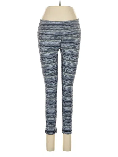 Pre-owned Lululemon Athletica Leggings In Blue