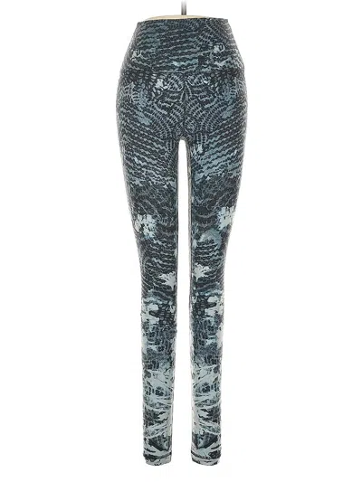 Pre-owned Lululemon Athletica Leggings In Blue