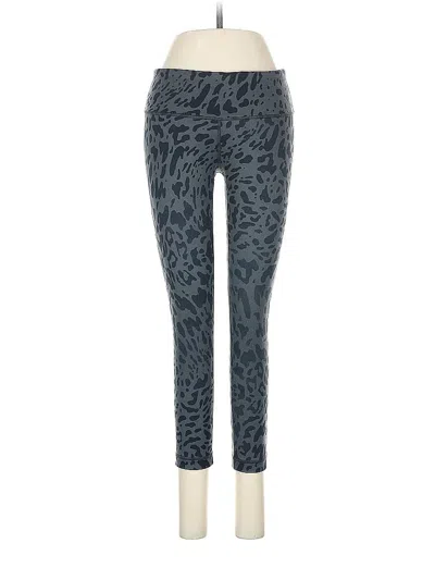 Pre-owned Lululemon Athletica Leggings In Blue