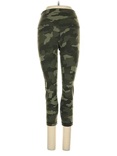 Pre-owned Lululemon Athletica Leggings In Blue