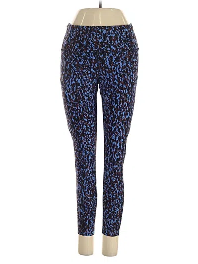 Pre-owned Lululemon Athletica Leggings In Blue