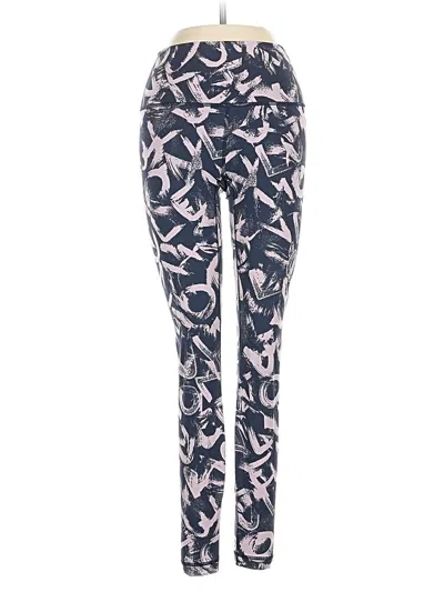 Pre-owned Lululemon Athletica Leggings In Blue