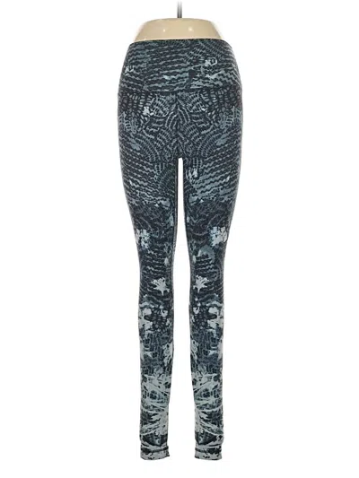 Pre-owned Lululemon Athletica Leggings In Blue