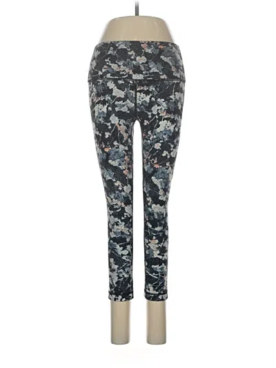 Pre-owned Lululemon Athletica Leggings In Blue