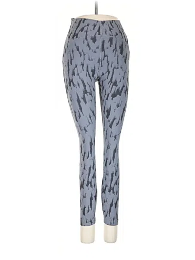Pre-owned Lululemon Athletica Leggings In Blue
