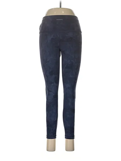Pre-owned Lululemon Athletica Leggings In Blue