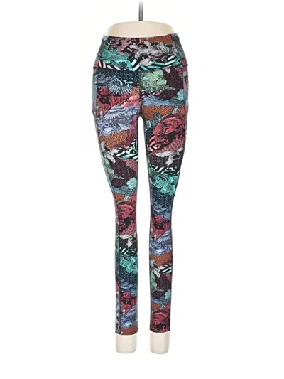 Pre-owned Lululemon Athletica Leggings In Blue