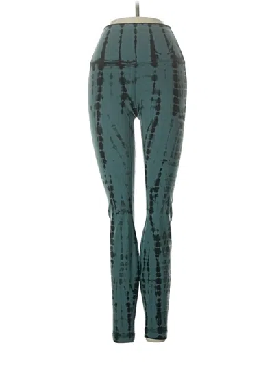 Pre-owned Lululemon Athletica Leggings In Blue