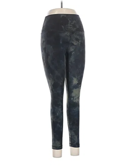 Pre-owned Lululemon Athletica Leggings In Blue