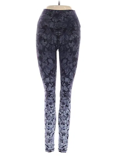Pre-owned Lululemon Athletica Leggings In Blue