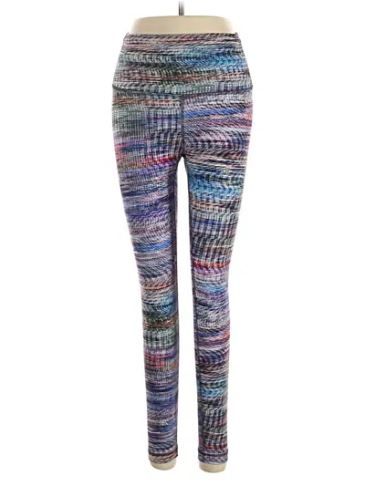 Pre-owned Lululemon Athletica Leggings In Blue