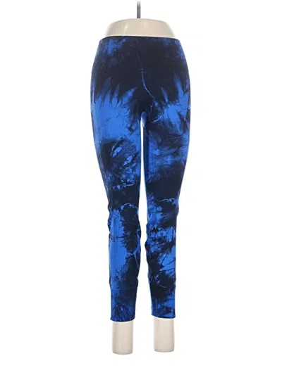 Pre-owned Lululemon Athletica Leggings In Blue
