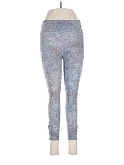 Pre-owned Lululemon Athletica Leggings In Blue