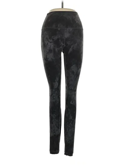 Pre-owned Lululemon Athletica Leggings In Blue