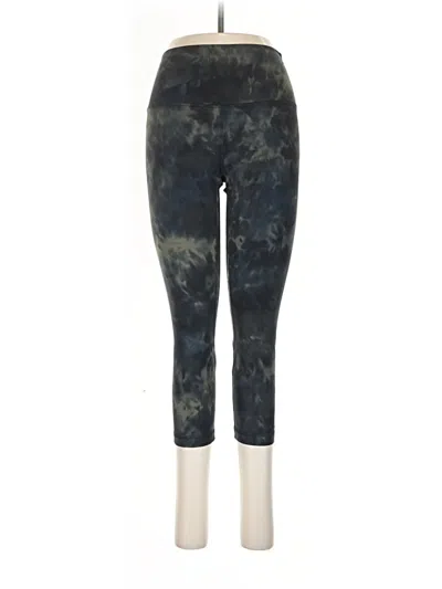 Pre-owned Lululemon Athletica Leggings In Blue