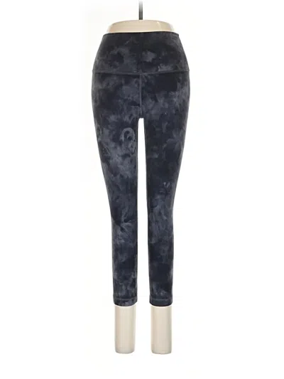 Pre-owned Lululemon Athletica Leggings In Blue
