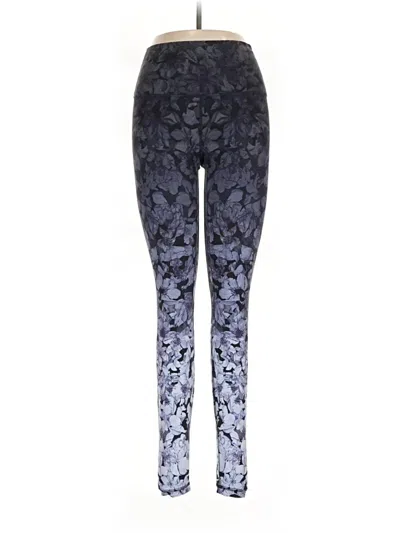 Pre-owned Lululemon Athletica Leggings In Blue
