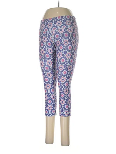 Pre-owned Lululemon Athletica Leggings In Blue
