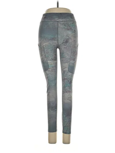 Pre-owned Lululemon Athletica Leggings In Blue