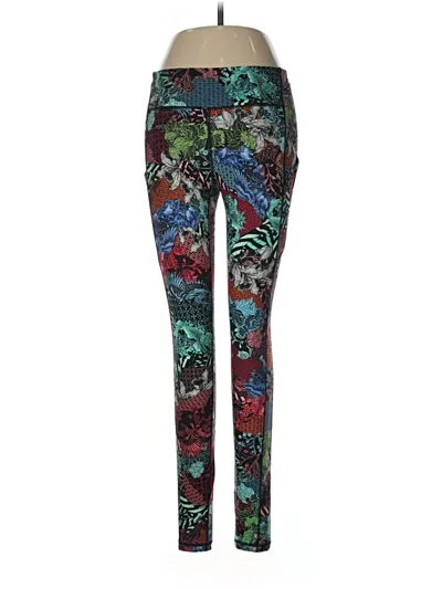 Pre-owned Lululemon Athletica Leggings In Blue