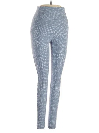 Pre-owned Lululemon Athletica Leggings In Blue