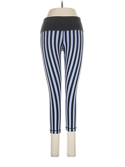 Pre-owned Lululemon Athletica Leggings In Blue