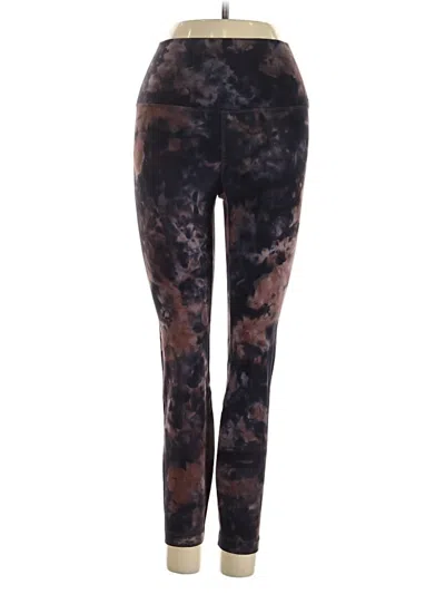 Pre-owned Lululemon Athletica Leggings In Blue
