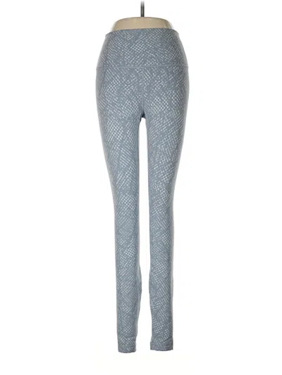 Pre-owned Lululemon Athletica Leggings In Blue