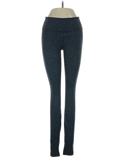 Pre-owned Lululemon Athletica Leggings In Blue