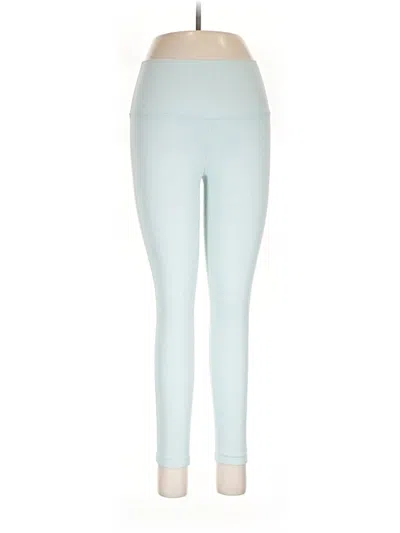 Pre-owned Lululemon Athletica Leggings In Blue