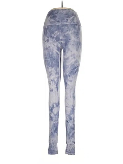 Pre-owned Lululemon Athletica Leggings In Blue