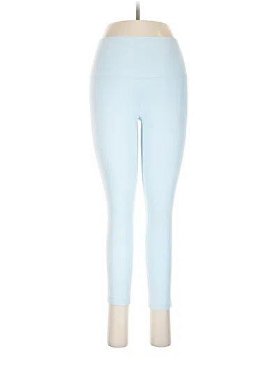 Pre-owned Lululemon Athletica Leggings In Blue
