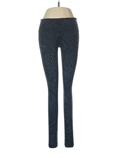 Pre-owned Lululemon Athletica Leggings In Blue