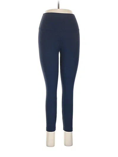 Pre-owned Lululemon Athletica Leggings In Blue