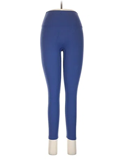 Pre-owned Lululemon Athletica Leggings In Blue