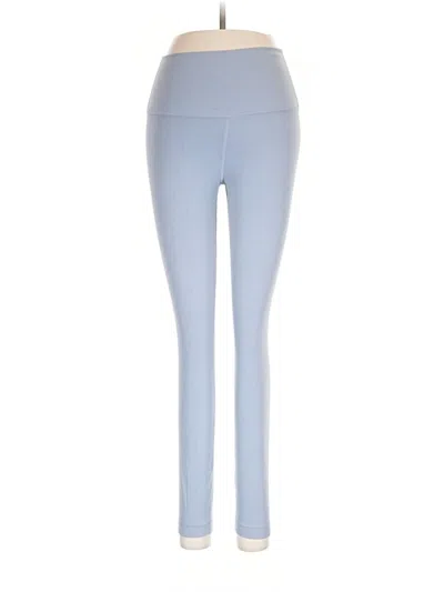 Pre-owned Lululemon Athletica Leggings In Blue