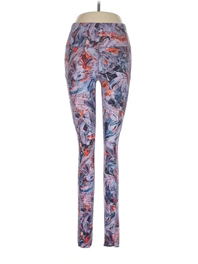 Pre-owned Lululemon Athletica Leggings In Blue