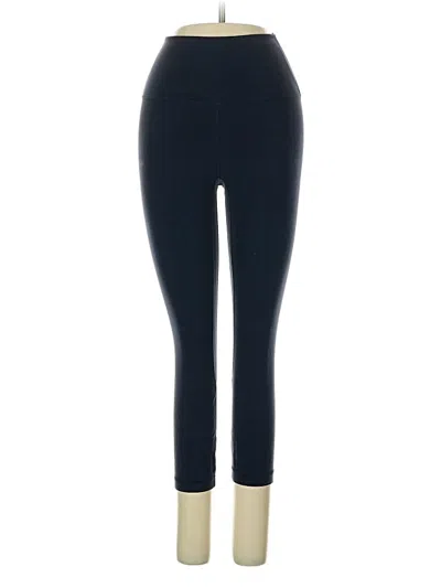 Pre-owned Lululemon Athletica Leggings In Blue