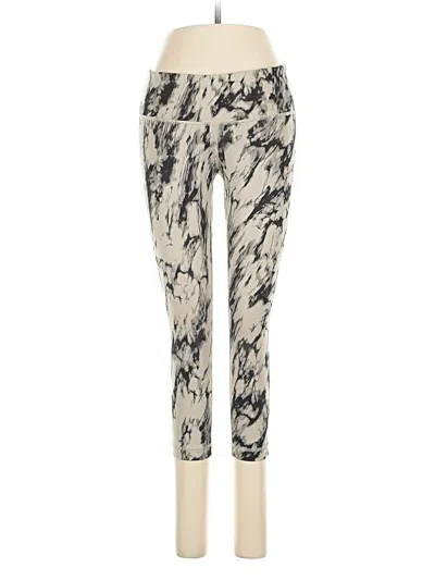 Pre-owned Lululemon Athletica Leggings In Brown