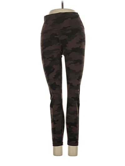 Pre-owned Lululemon Athletica Leggings In Brown