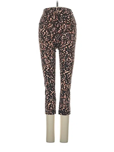 Pre-owned Lululemon Athletica Leggings In Brown