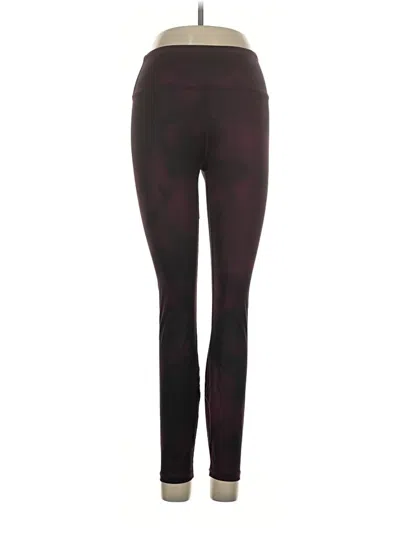 Lululemon Athletica Leggings In Burgundy