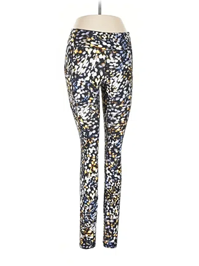 Pre-owned Lululemon Athletica Leggings In Gold