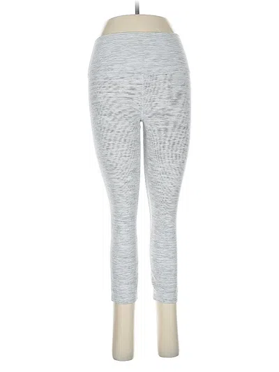 Pre-owned Lululemon Athletica Leggings In Gray