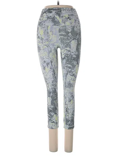Pre-owned Lululemon Athletica Leggings In Gray