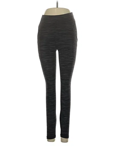 Pre-owned Lululemon Athletica Leggings In Gray