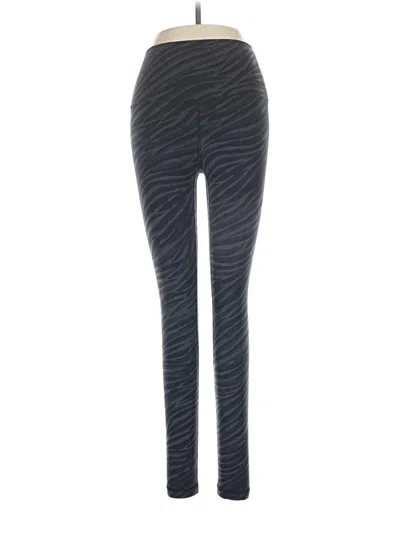 Pre-owned Lululemon Athletica Leggings In Gray