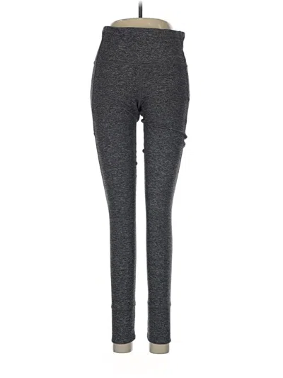 Pre-owned Lululemon Athletica Leggings In Gray