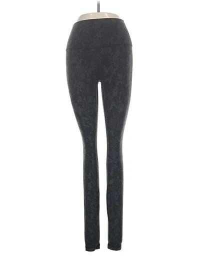 Pre-owned Lululemon Athletica Leggings In Gray