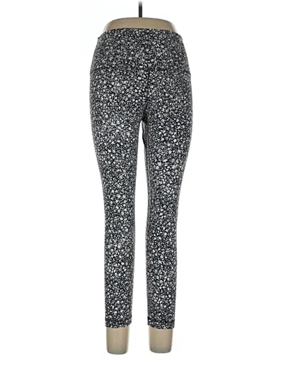 Pre-owned Lululemon Athletica Leggings In Gray